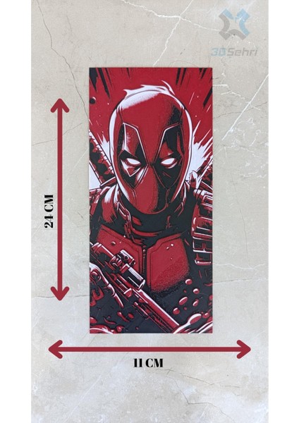 Deadpool Duvar Süsü Serisi 1