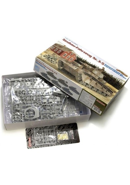 6690 1/35 Ölçek Neubau-Fahrzeug Nr.3-5 Tank Plastik Model Kiti