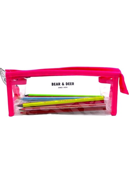 B&d Quız Bag Şeffaf Kalem Çantası BD-KCS100