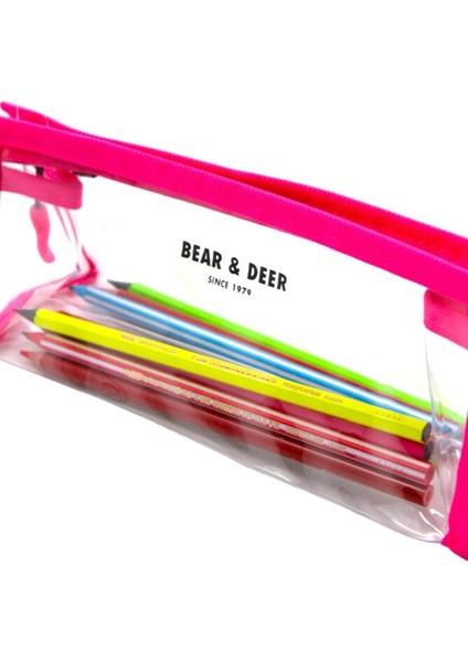 B&d Quız Bag Şeffaf Kalem Çantası BD-KCS100 fırsatları