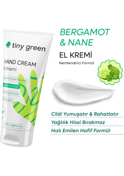 El Kremi Bergamot & Nane Kokulu 50 ml