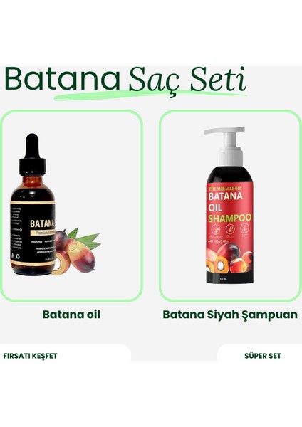 Batana Yağı ve Batana Şampuanı 2 Li Hızlı Saç Uzatma Seti fiyatları