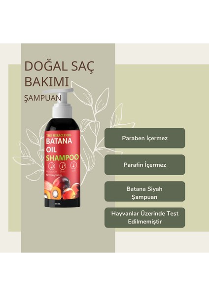Batana Yağı ve Batana Şampuanı 2 Li Hızlı Saç Uzatma Seti modelleri
