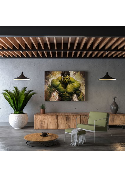 Marvel Duvar Dekorasyonu - Hulk'un Gücü - Marvel, Marvel, Duvar Dekorasyonu, Güç, 30X30 cm
