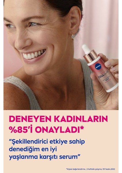 Cellular Expert Lift Şekillendirici Serum 30ML, Yüz, Boyun ve Dekolte Bölgesi Yaşlanma Karşıtı