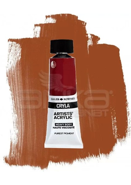 Cryla Artist Akrilik Boya 75ML 527 Light Red Oxide Seri A