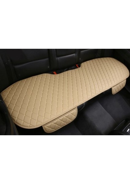 Tay Tüyü Oto Koltuk Minderi Terletmez Kumaş Bej 3'lüset fırsatları