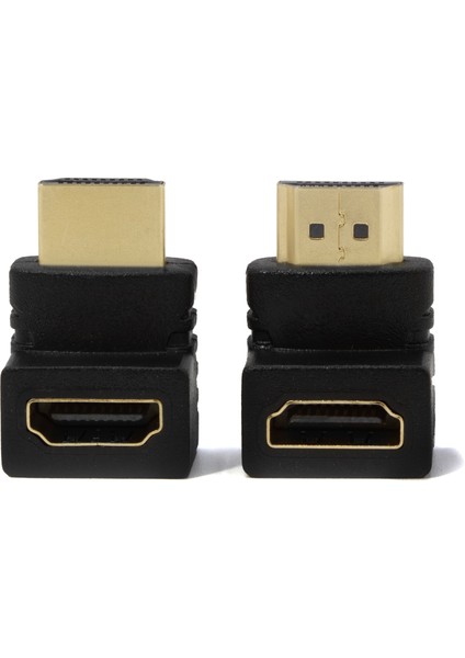 HDMI 90° Dönüştürücü L Adaptör 4K Görüntü Aktarımı