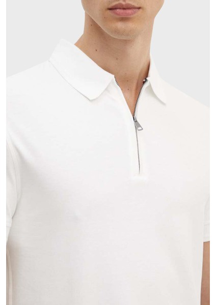 Tommy Hilfiger Pamuklu Fermuarlı Erkek Polo Yaka T-Shirt MW0MW34746 Ybl