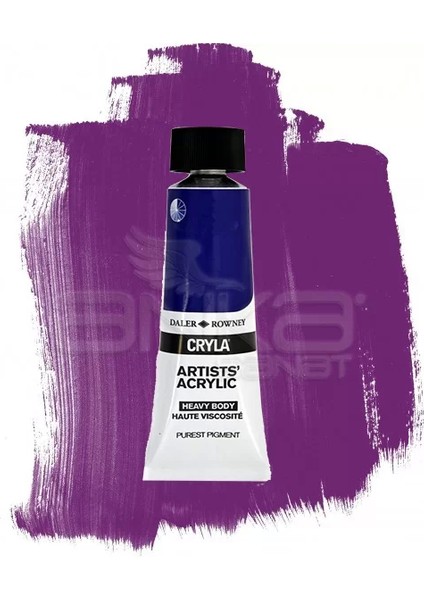 Cryla Artist Akrilik Boya 75ML 406 Cobalt Violet Hue Seri D