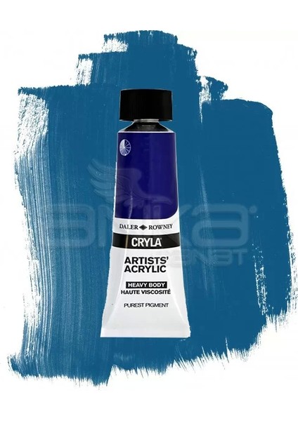Cryla Artist Akrilik Boya 75ML 161 Cobalt Chromite Blue Green Shade Seri D