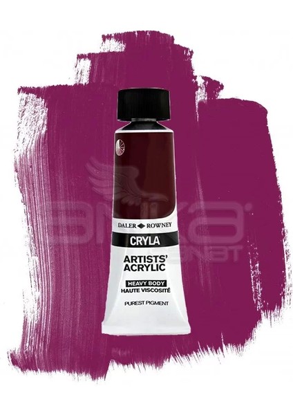 Cryla Artist Akrilik Boya 75ML 414 Quinacridone Magenta Seri C