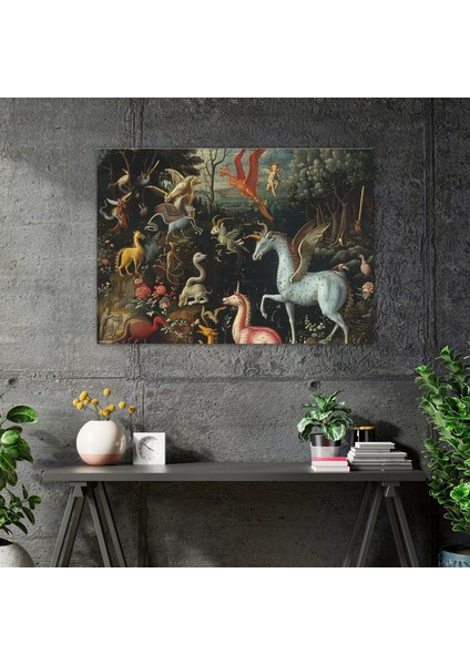 Leonardo Da Vinci Duvar Sanatı - Leonardo Da Vinci, Duvar Sanatı, Duvar Dekorasyonu, Kanvas, 50X30 cm modelleri