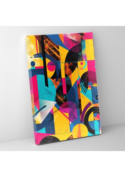 Fütürizm Sanat Tarzı Kanvas Tablo - Fütürizm, Ev Dekorasyonu, Duvar Dekorasyonu, Kanvas Tablo, 30X50