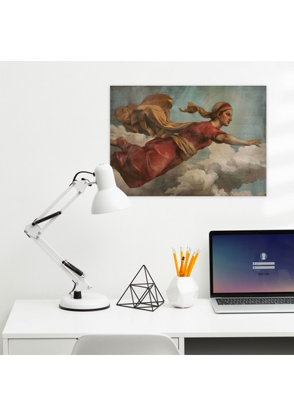 Michelangelo Kanvas Tablo - Libya Sibyl Tablosu Duvar Tablosu - Michelangelo, Michelangelo, Ev Dekorasyonu, Duvar Sanatı, 70X50 fiyatları
