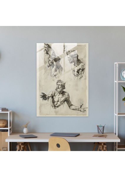 Jest Pozları Cam Baskı - Maniyerizm, Maniyerizm, Cam Baskı, Cam Sanatı, 30X45 modelleri