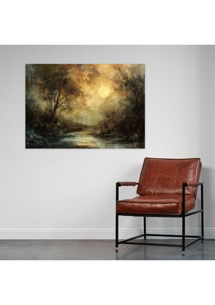 Rembrandt Manzara Duvar Sanatı - Rembrandt, Duvar Dekorasyonu, Duvar Sanatı, Kanvas Tablo, 50X30