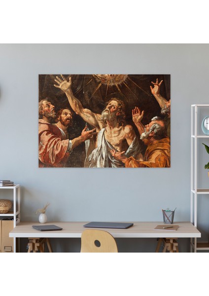 Michelangelo Dini Temalı Kanvas Tablo - Michelangelo, Kanvas Tablo, Ev Dekorasyonu, Kanvas Tablo, 50X30 fiyatları