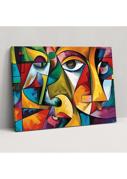 Pablo Picasso Kanvas Tablo - Pablo Picasso, Duvar Dekorasyonu, Duvar Sanatı, Kanvas Tablo, 70X50