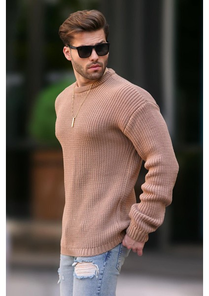 Vizon Bisiklet Yaka Uzun Kollu Örme Kazak 7246 modelleri