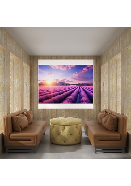 Dünyanın En Güzel Manzaraları, Lavanta Tarlaları Huzur, Pastel, Renkli Fotoğraf, 30X30 modelleri