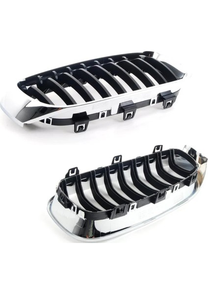 Bmw F34 Ön Panjur Seti Krom Siyah Sport 2013-2016 51137294807