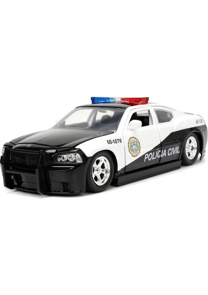 Fast&furious 2006 Dodge Charger Police 1:24 Ölçek Die-Cast fiyatları