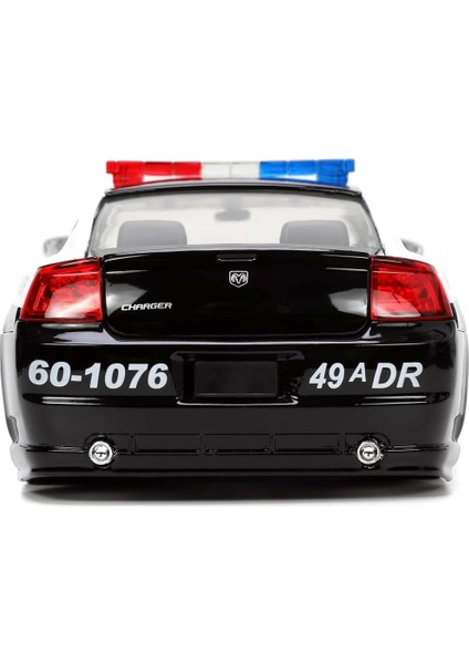 Fast&furious 2006 Dodge Charger Police 1:24 Ölçek Die-Cast modelleri