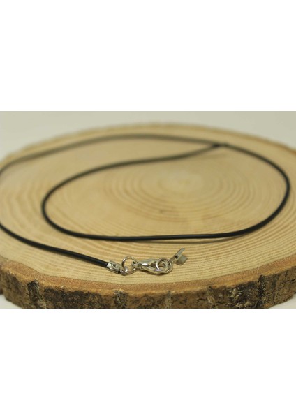 Silikon Kolye Ipi Siyah Renk (Kolye Uçlarınız Için Uygundur) fiyatları