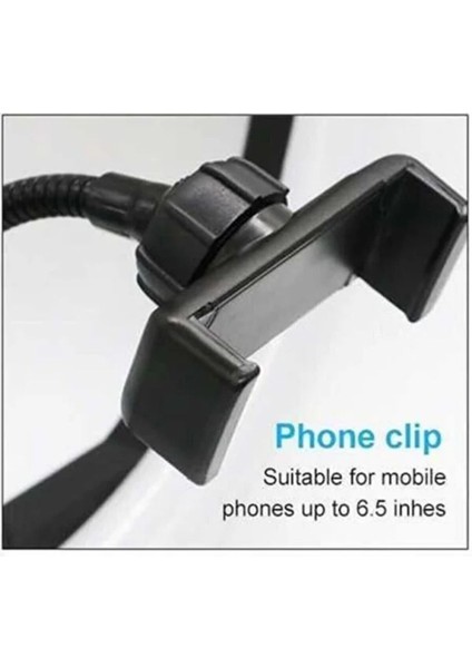 Sabitleyiciler (Tripod) Profesyonel Akrobat Ring Light Telefon Tutucu Klips 360 Derece Döner Fonksi fiyatları