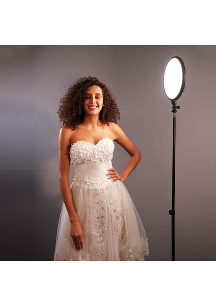 Siyah Yeni Profesyonel Ring Light LED Tripod