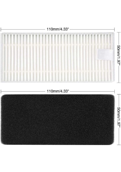 Yedek Kit Uyumlu Eufy Aksesuarları, Vakum Filtresi, 28'li Paket (Yurt Dışından) modelleri