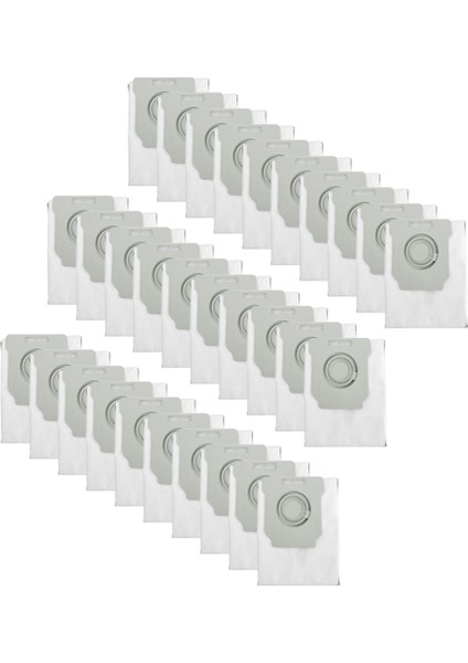 30 Adet Toz Torbası I7 + I7 Artı I3 I6 E5 E6 E7 S9 S9 + Robotlu Süpürge Parçaları Aktif Karbon Toz Torbası (Yurt Dışından) modelleri