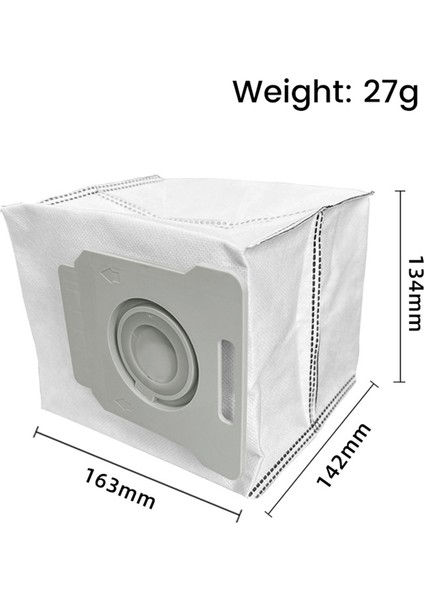 30 Adet Toz Torbası I7 + I7 Artı I3 I6 E5 E6 E7 S9 S9 + Robotlu Süpürge Parçaları Aktif Karbon Toz Torbası (Yurt Dışından) fırsatları