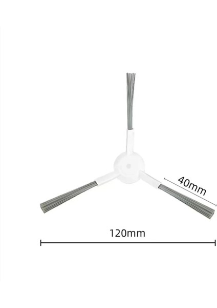Bot L20 ULTRA/X20 Pro Aksesuarları Ana Yan Fırça Hepa Filtre Paspas Toz Torbası Robotlu Süpürge Değiştirme (Yurt Dışından)