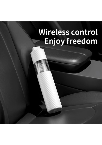 Kablosuz Araba Elektrikli Süpürge Taşınabilir Toz Vakum Güçlü El Otomatik Elektrikli Süpürge Araba Ev Temizlik Için Yeşil (Yurt Dışından)