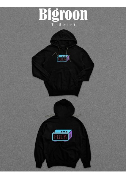 Alarm Çalar Saat Iş Vakti Pazartesi Sendromu Sweatshirt Kapüşonlu Hoodie
