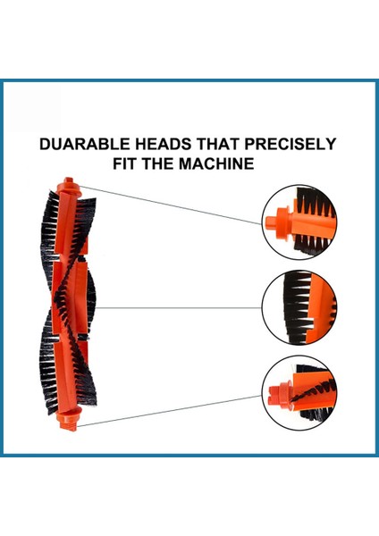 Mi Robot Vakum Paspas Için Hepa Filtre Ana Yan Fırça Paspas Bezi (Yurt Dışından) indirimleri