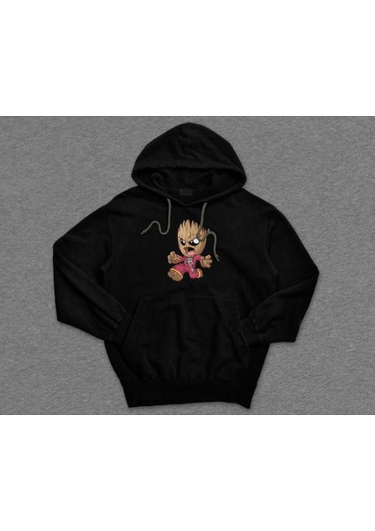 I'm Groot Ağaç Adam Avengers Galaksinin Koruyucusu Sweatshirt Kapüşonlu Hoodie