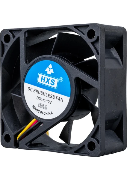 IC-216 Fırçasız Dc Fan 60X60X25MM 12 Volt 3 Pin