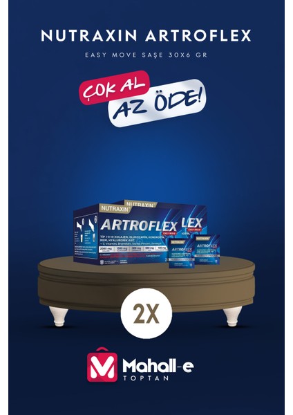 Artroflex Easy Move Saşe 30X6 gr - 2'li Paket