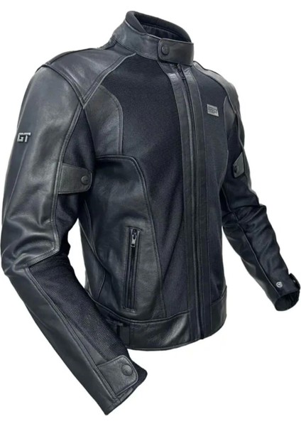 2002003 Black Panter Hakiki Deri Yazlık Mont indirimleri