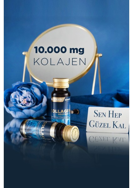 Gold Collagen 10 Adet 50 ml Likit - 3'lü Paket modelleri