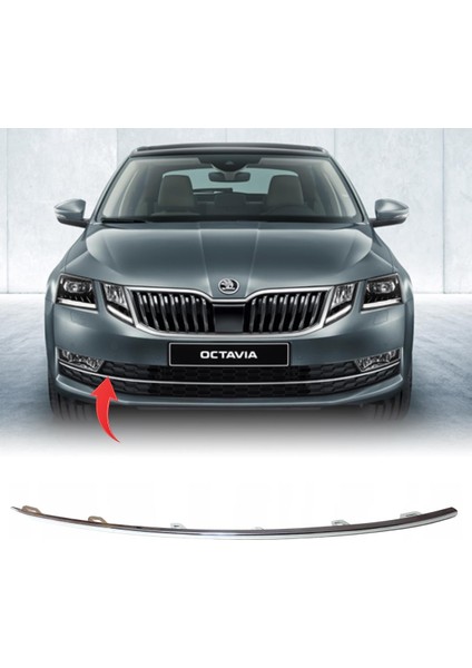 Skoda Octavia Sis Kapağı Üst Nikelajı Sağ 2017-2020 5E0853768