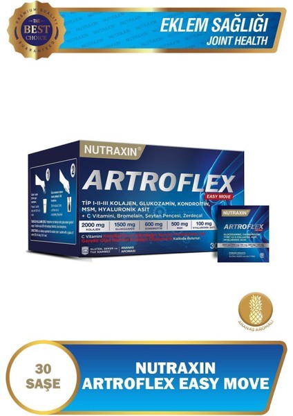 Artroflex Easy Move Saşe 30X6 gr - 3'lü Paket