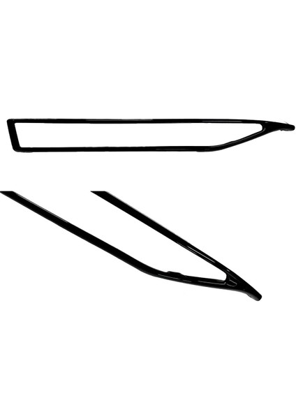 Skoda Superb Sis Kapağı Üst Çıtası Siyah Sol 2020-2023 3V0853767C