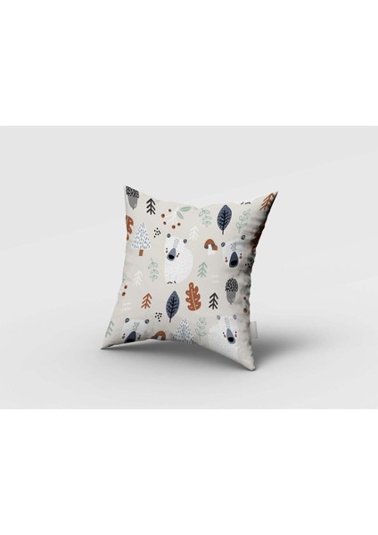 Kış Ayıları, Ithal Kumaş, Çocuk ve Bebek Odası Fon Perde - 1 Kanat fırsatları