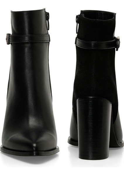 Vanna 4pr Siyah Kadın Topuklu Bot indirimleri