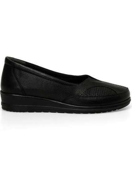 105201.Z4Pr Siyah Kadın Dolgu Ayakkabı