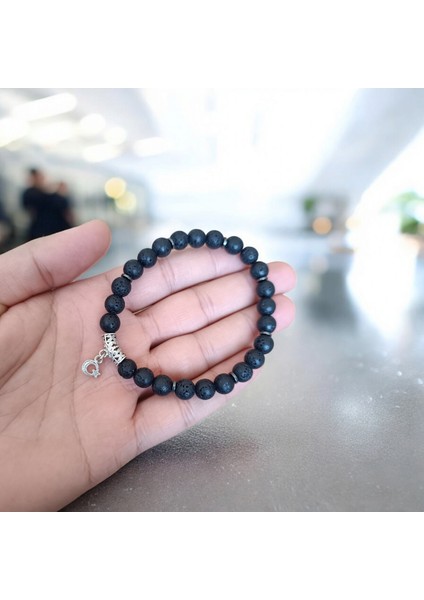 Volkan Taşı Lav Taşı Bileklik Orijinal Doğal Taş Bileklik modelleri